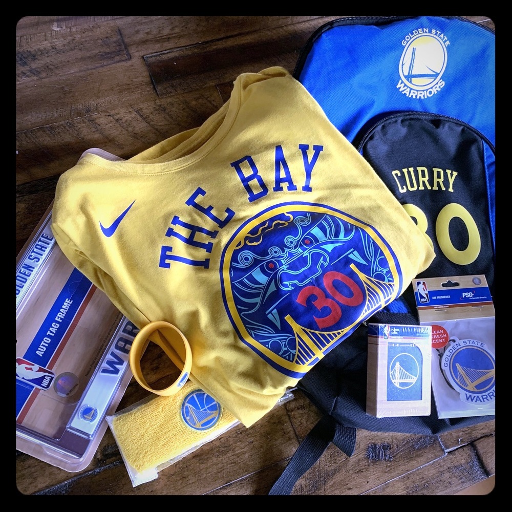 GS Warriors Backpack FAN lot!!